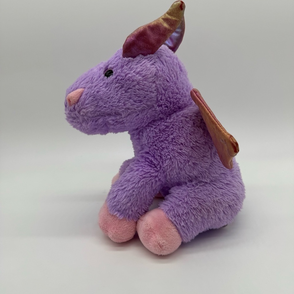 Adorable Purple and Pink Dragon Plush Toy - Picture 2 of 5